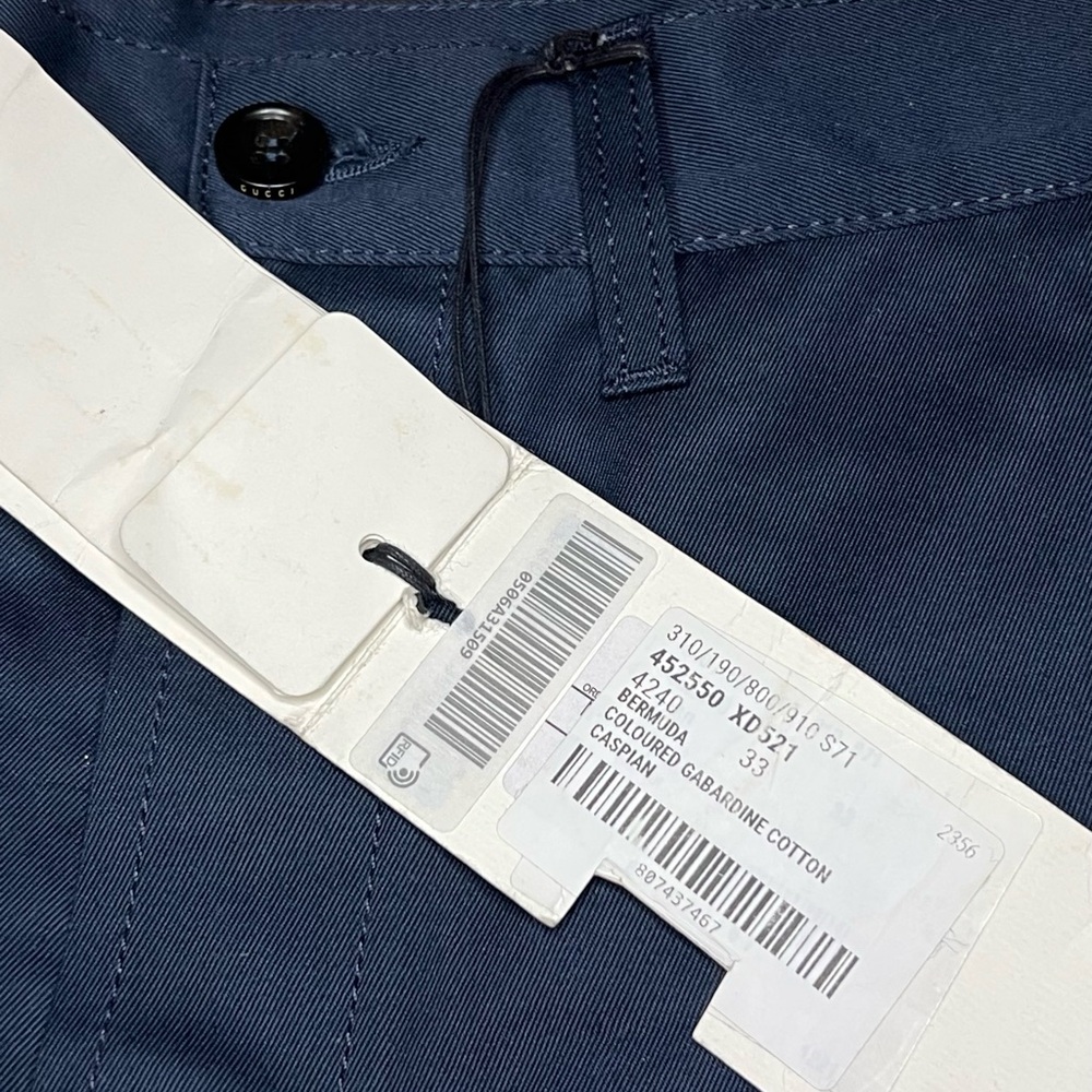 Gucci Men's Navy Blue Shorts - Picture 4 of 14